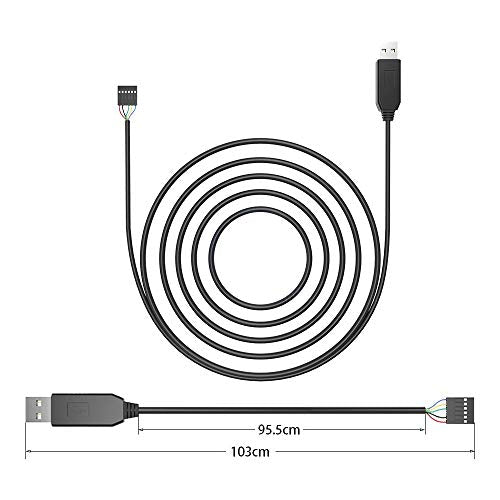 6Pin FTDI FT232RL FT232 Module for Arduino USB to TTL UART Serial Wire Adapter RS232 Download Cable Module LED Indicator