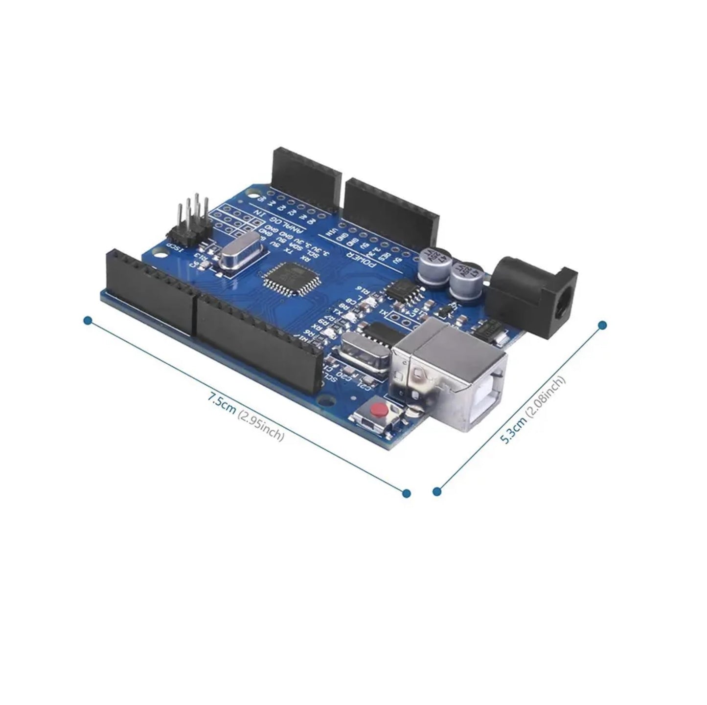 MERQC UNO R3 Development Board ATmega328P CH340 CH340G for Arduino UNO R3 with Straight Pin Header