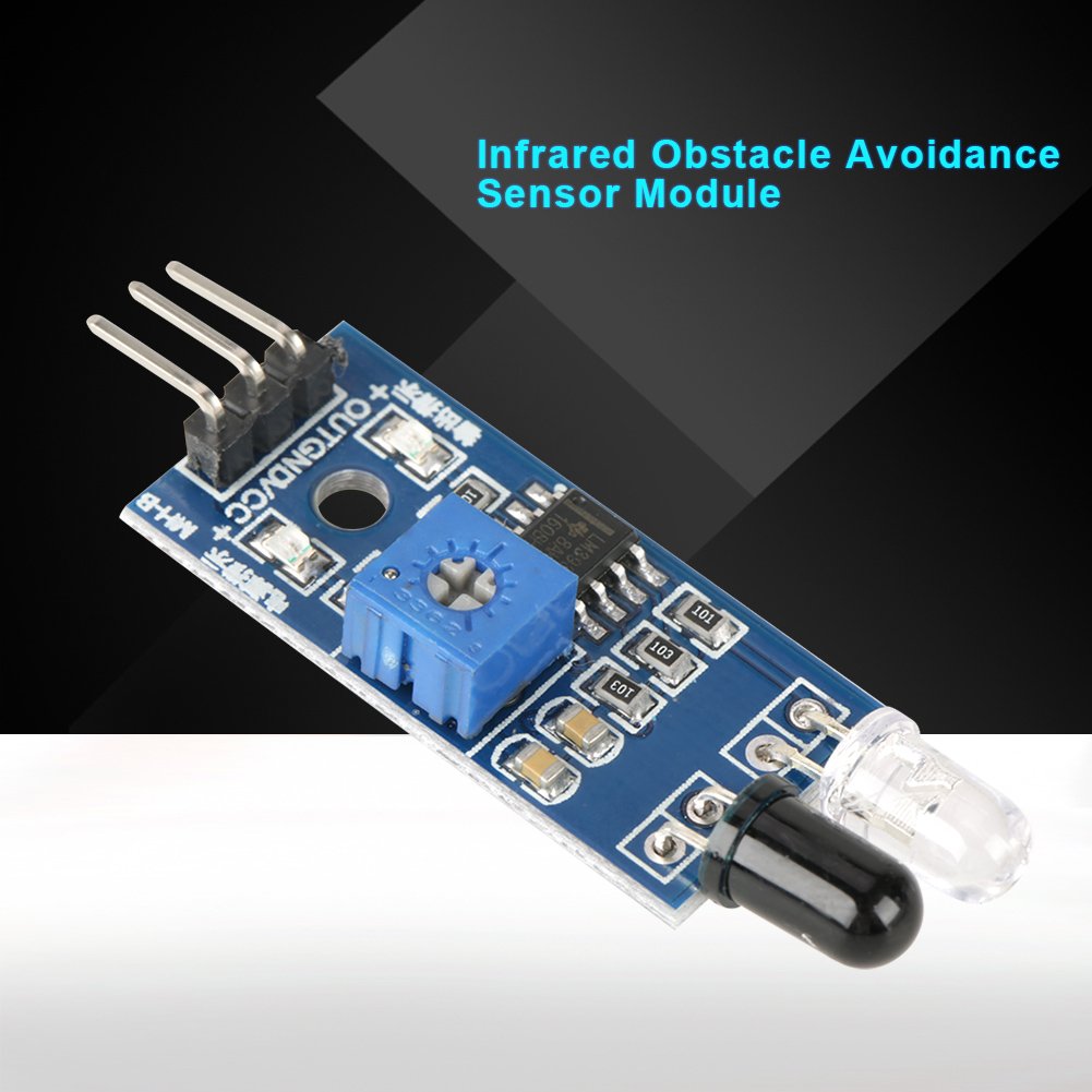 5Pcs IR Infrared Obstacle Avoidance Sensor Module for Smart Car Robot 2-30cm Detecting Distance Adjutable
