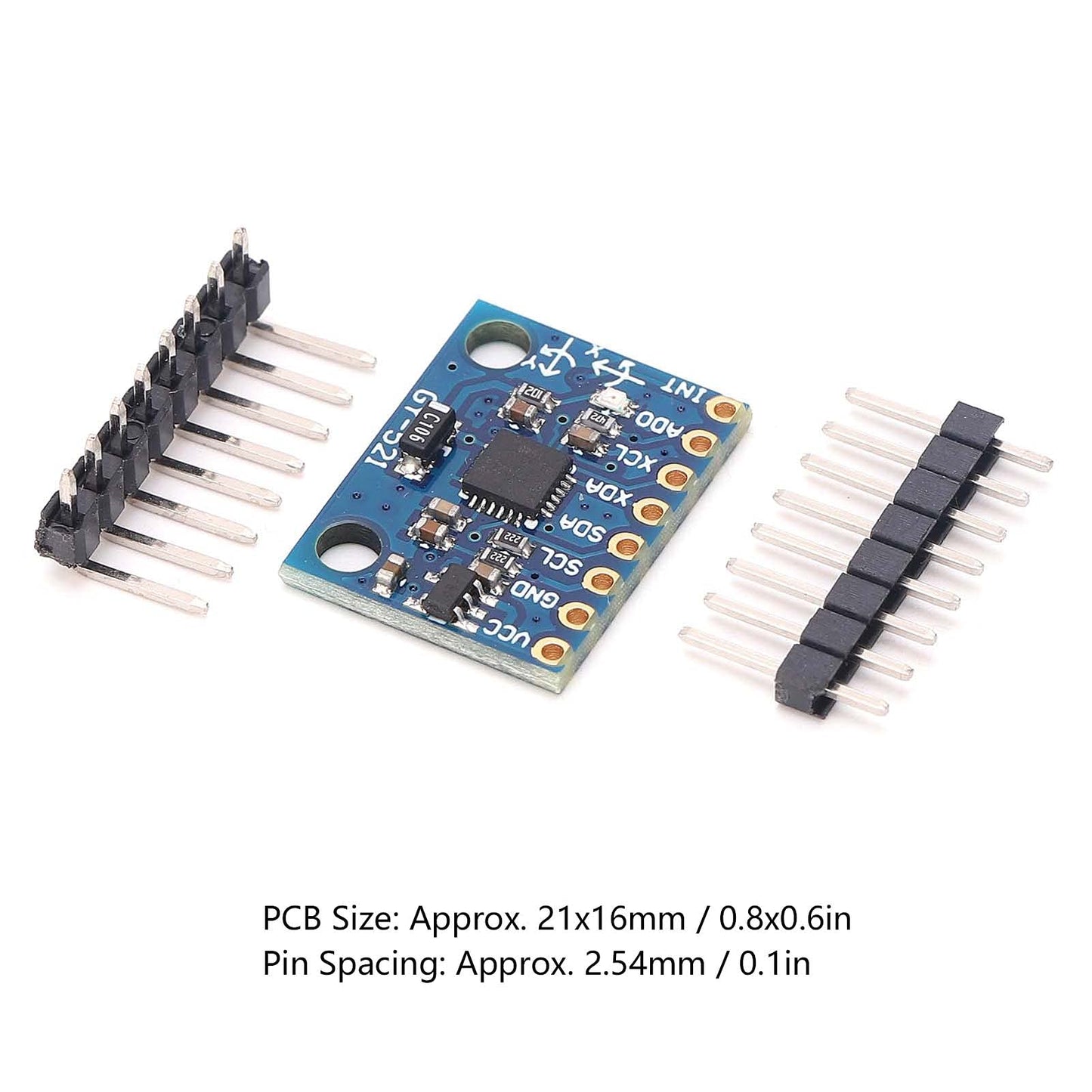 MPU-6050 Module: Accelerometer & Gyroscope Sensor