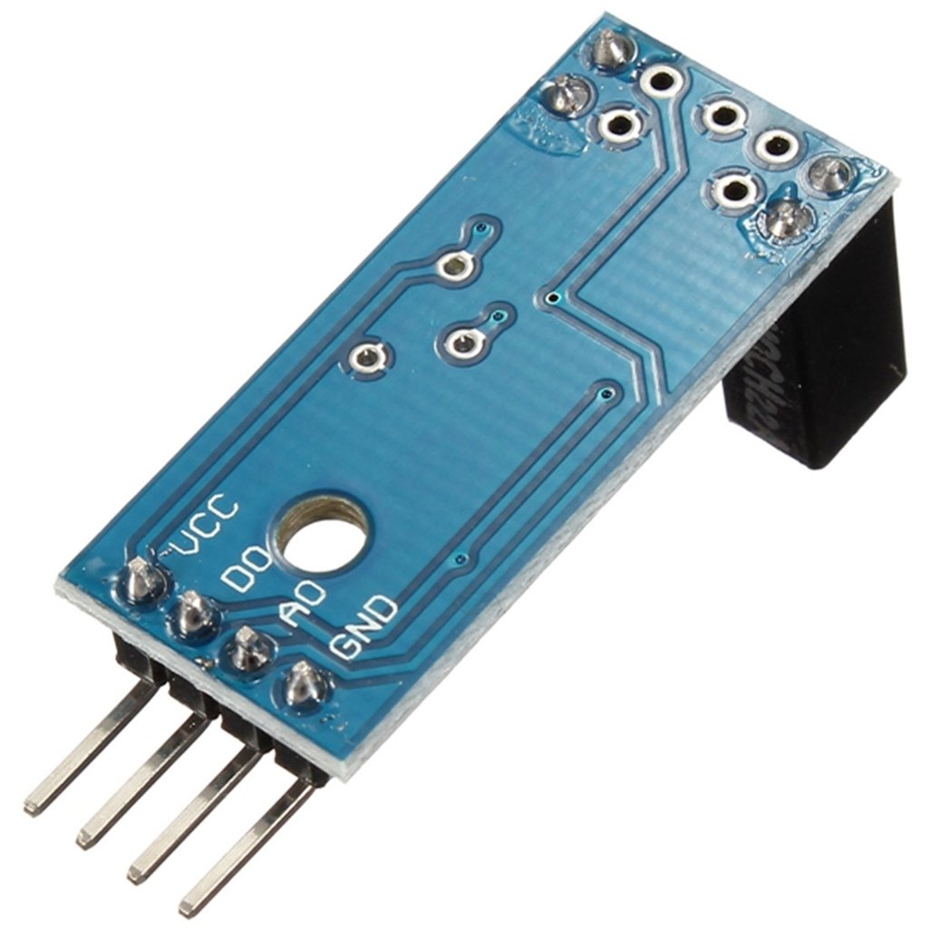 DAOKI 5 Pack Slot Type IR Optocoupler Speed Sensor Module LM393 for Arduino