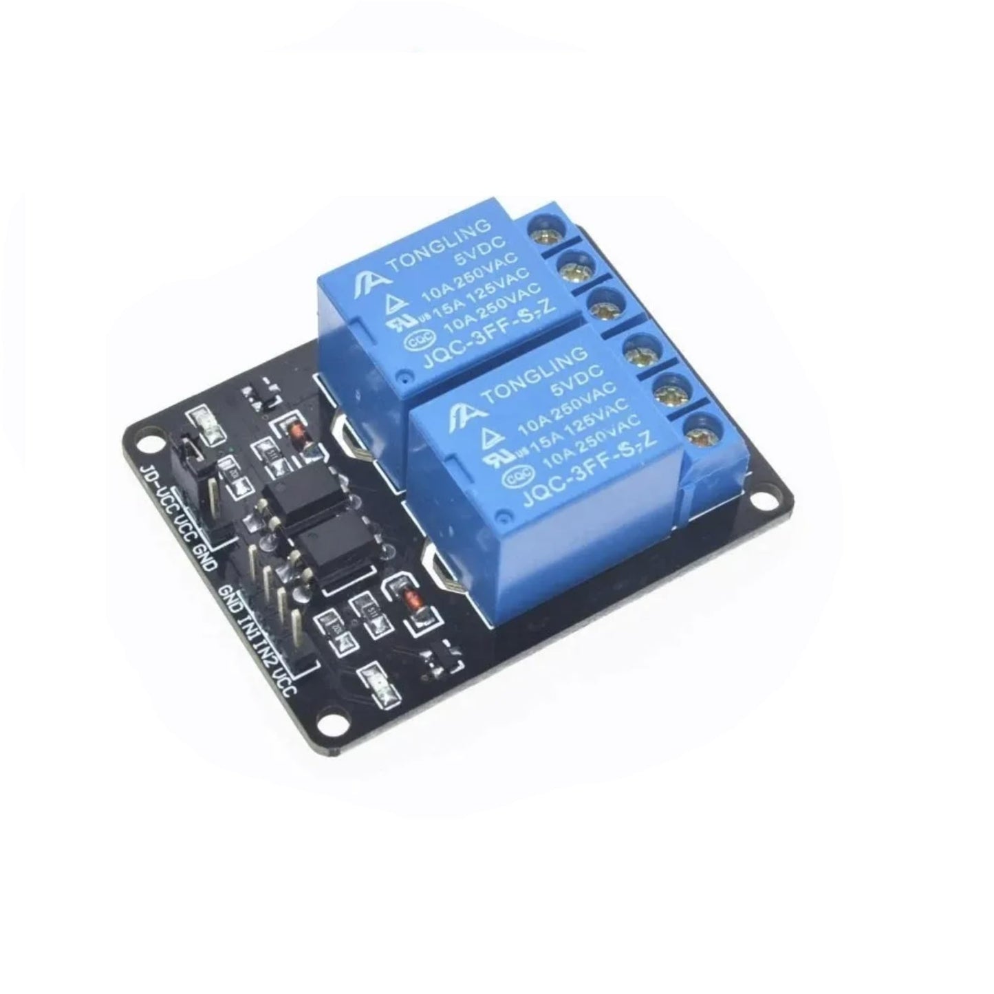 2 Channel 5V Relay Module with Light Coupling Protection