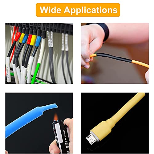 530pcs Heat Shrink Tubing Kit