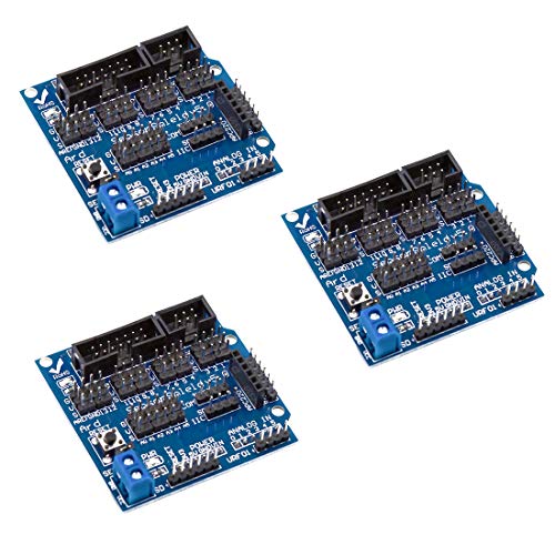 HiLetgo 3pcs Arduino Sensor Shield V5.0 Sensor Expansion Board for Arduino UNO R3
