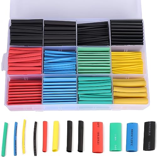 530pcs Heat Shrink Tubing Kit