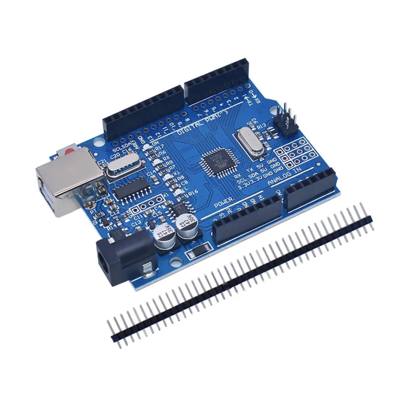 MERQC UNO R3 Development Board ATmega328P CH340 CH340G for Arduino UNO R3 with Straight Pin Header