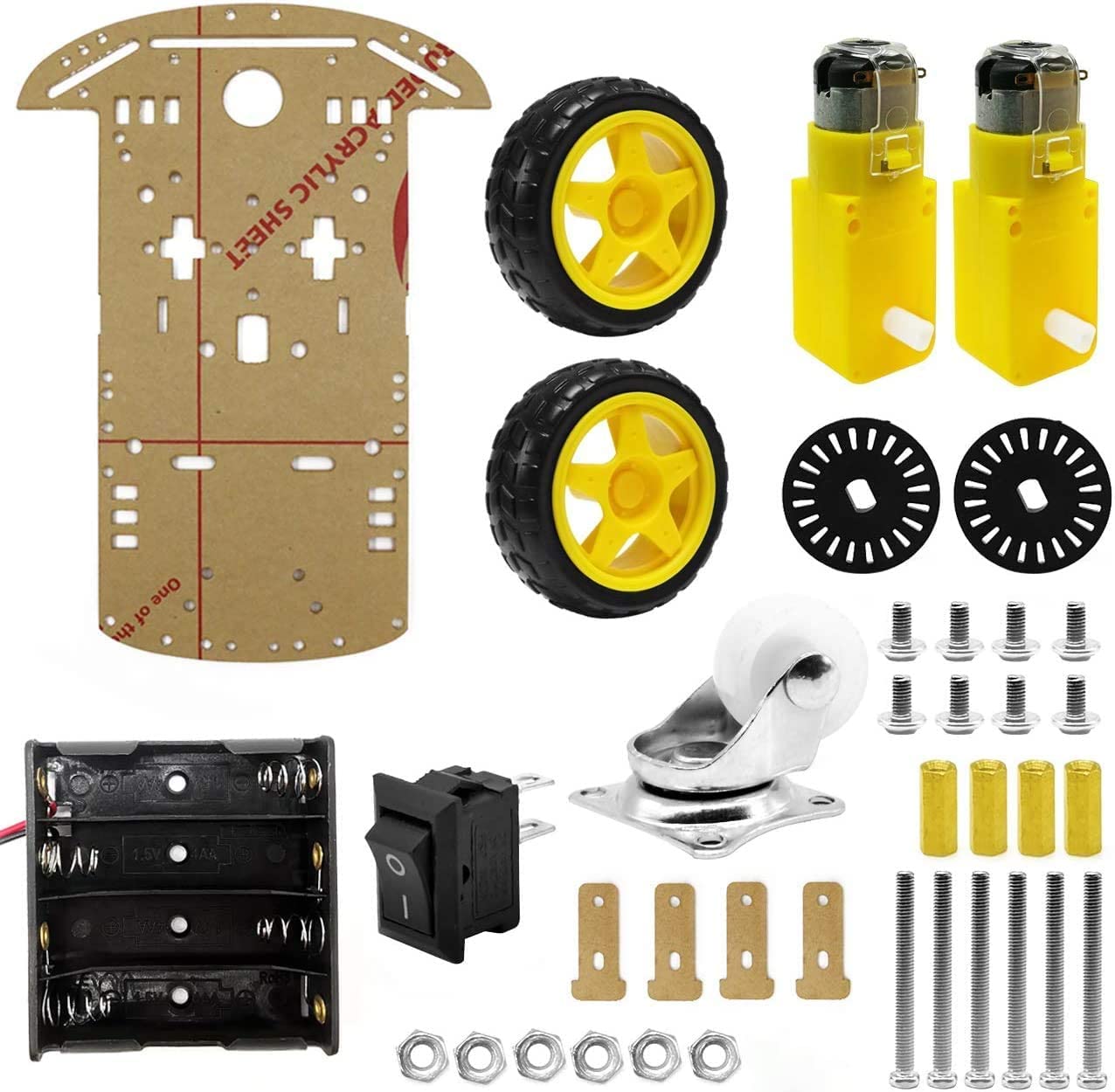 2WD Smart Robot Car Chassis Kit