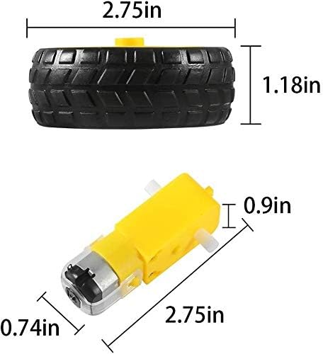 DC Motor with Wheel - Powerful and Versatile Wheel Drive Solution