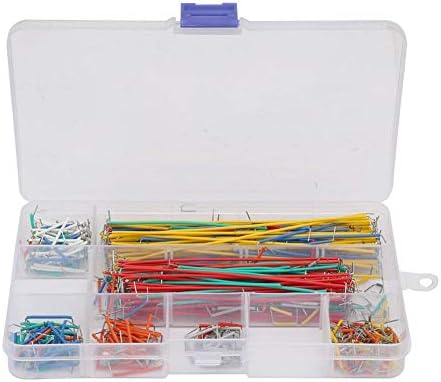 U Shape Solderless Breadboard Jumper Kit (560 Pieces) - Streamline Wiring for Electronics Projects